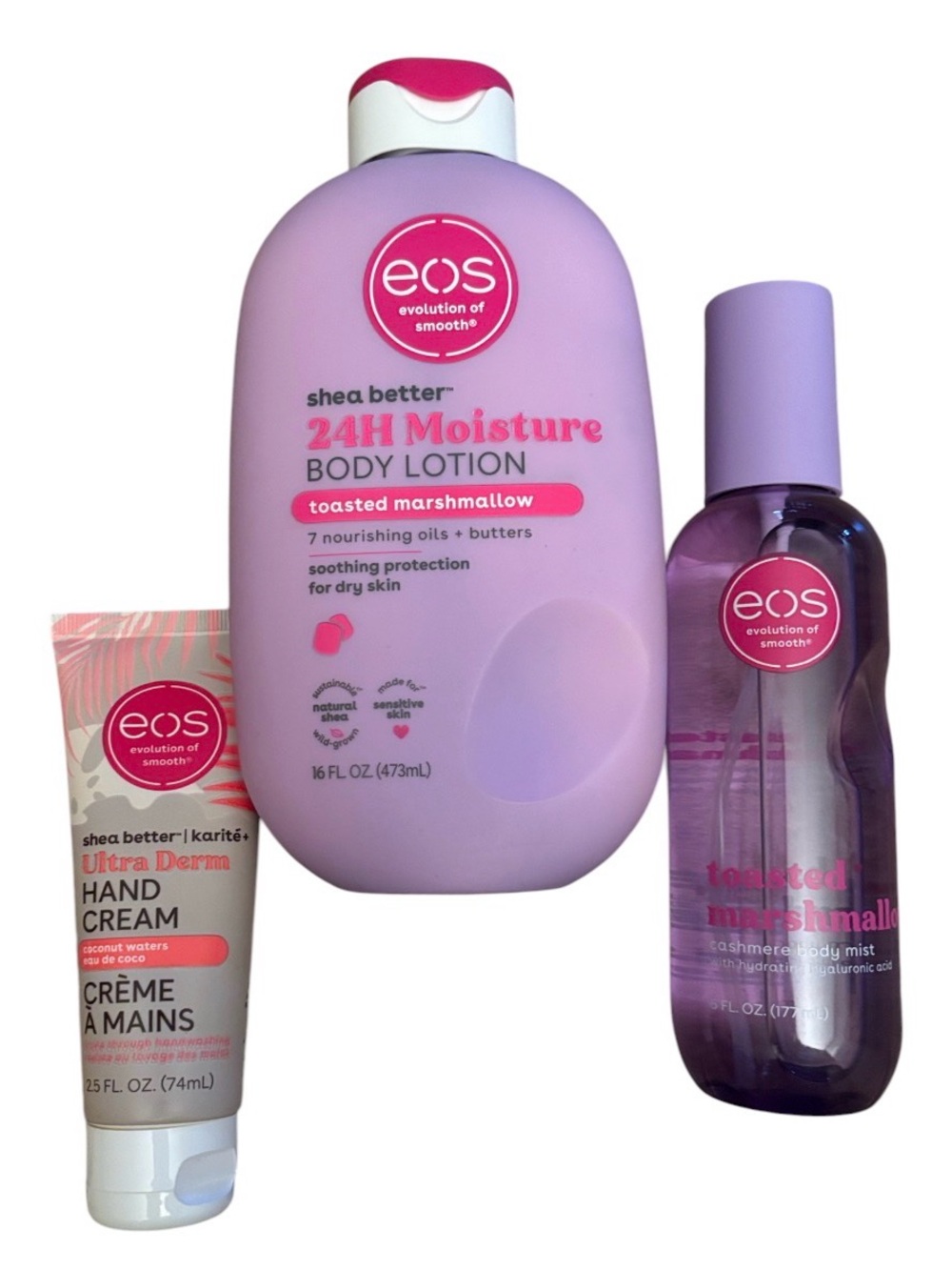 EOS BUNDLE NEW ITEM DROP!TOASTED MARSHMELLOW 24H Body Lotion Body Mist & Cream 2